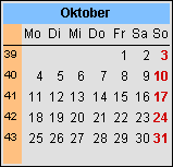 Oktober