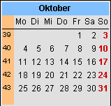 Oktober